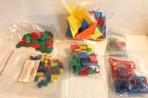 Lot math manipulatives - of,