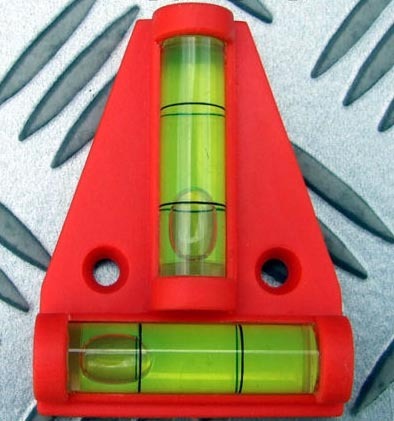 Magnetic fixed spirit level - or,