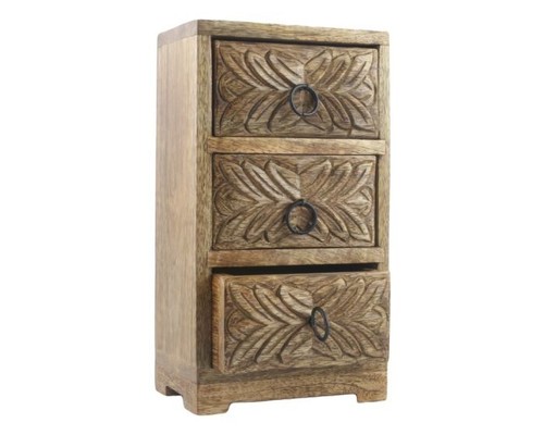 Mango wood drawer - mango,