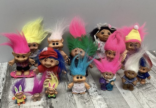 Vintage troll dolls russ - vintage,