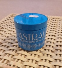 vintage Astral moisturising cream tub - empty film prop