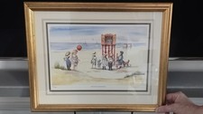 Faye Whittaker SIGNED LIMITED EDITION print 'Punch and Judy' FRAMED