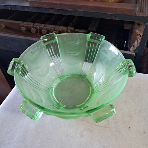 Vintage stolzle green glass - stolzle,