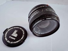 Canon FD 50mm f1.8 Lens with Cokin 52mm UV