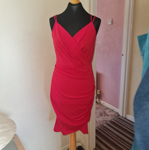Grace karin womens red - red, v-neck