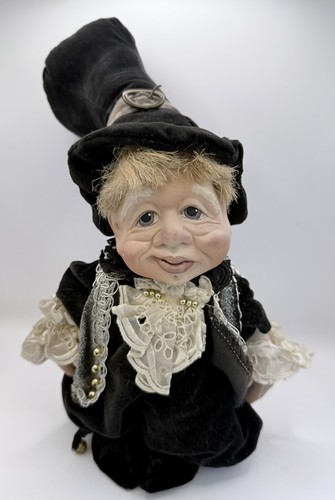 Rare vintage porcelain jester - vintage,