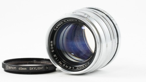 Canon 50mm mf silver - canon,