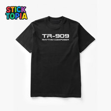 Roland TR-909 Rhythm Composer T-Shirt | Classic Drum Machine Music  Producer Tee