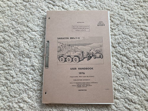 Alvis saracen 6 user - alvis,