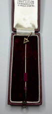 Antique stick pin tie - antique,