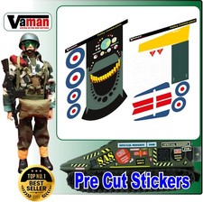 Action Man.Stickers (Die Cut)