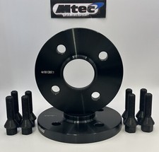 BMW E30 20mm Hubcentric wheel spacers and Extended Black Bolts 4x100 57.1CB