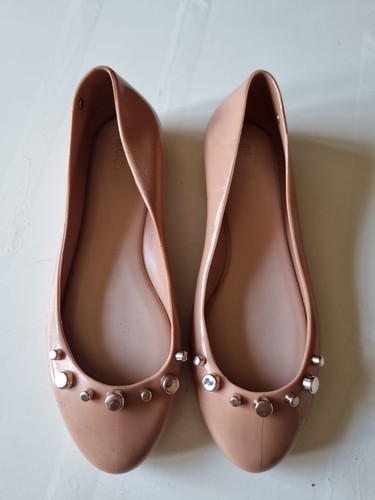 Melissa flat shoes - melissa, coffee