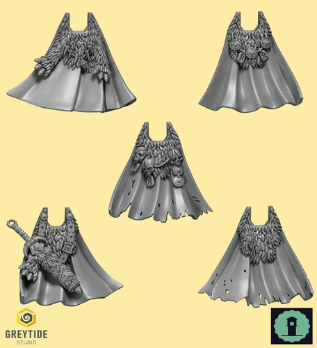Space wolves cloaks bits - wolves,