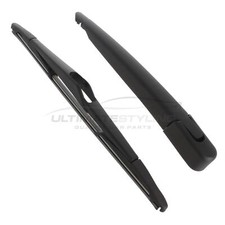 Rear Windscreen Wiper Arm & Blade Set 12 Inch Fits Nissan Qashqai J10 2007-2014