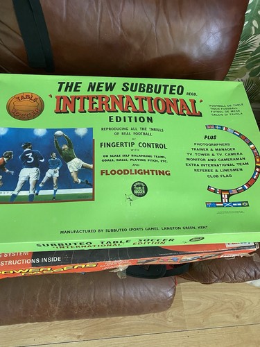 Vintage subbuteo table soccer - vintage,