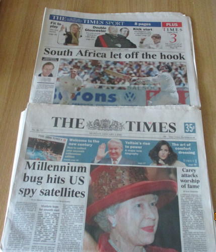 The times newspaper monday - the, 3rd