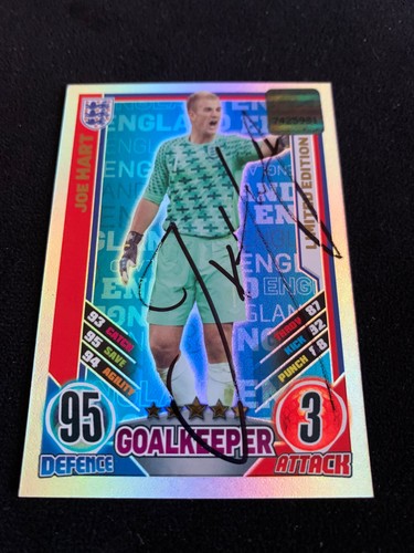 Joe hart limited edition match - edition,