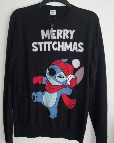 Disney stitch man teen black - disney,