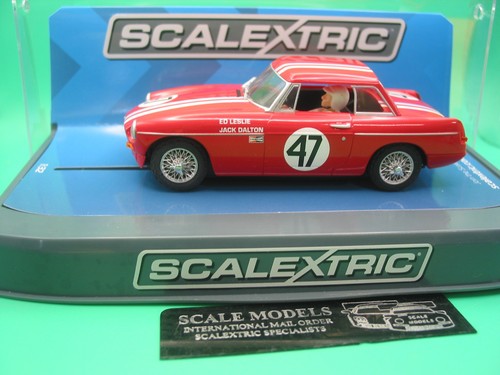 Scalextric digital mgb red 47 - scalextric,