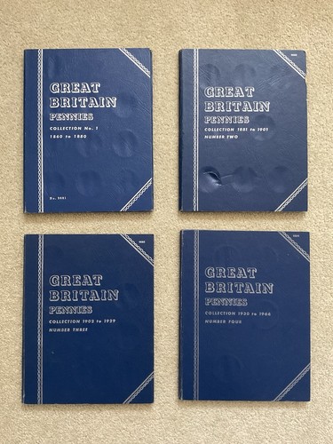 Whitman coin collections - coin, 4x