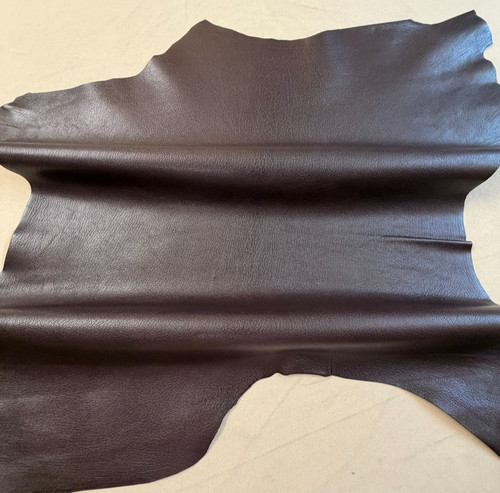 Brown tint bordeaux leather - bordeaux,