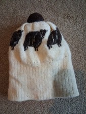 Vintage Sheep Bobble Hat