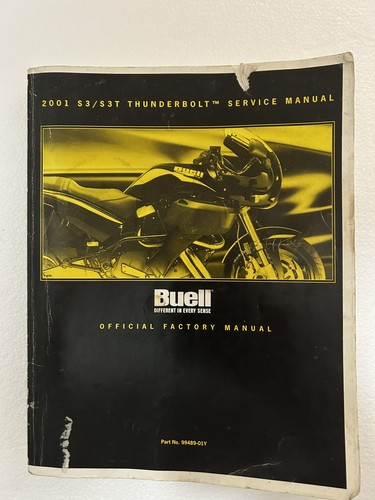 2001 buell s3t - 2001, thunderbolt