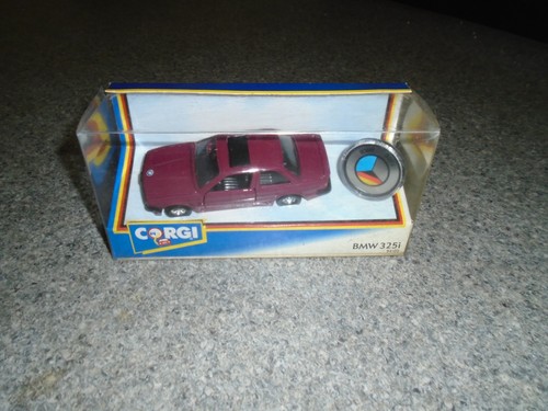 Corgi toys bmw 325i maroon - corgi,
