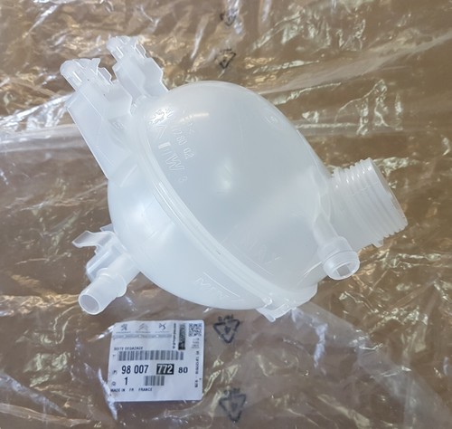 Coolant expansion tank - coolant, bottle