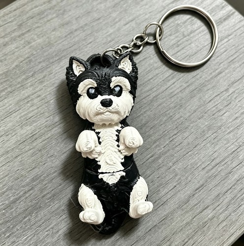 Yorkshire terrier dog keychain - terrier,