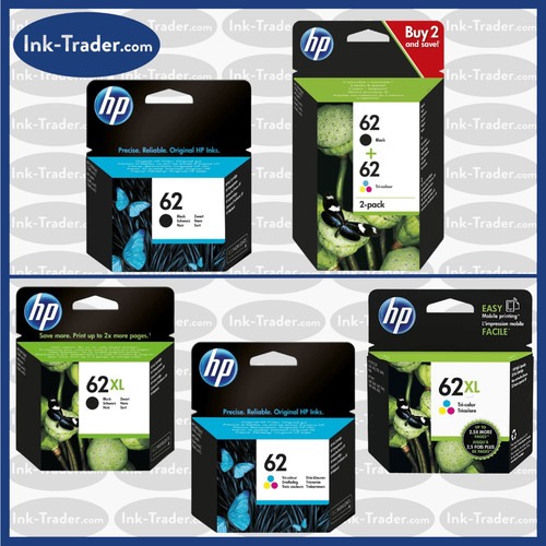 Ink cartridges hp - 62, xl