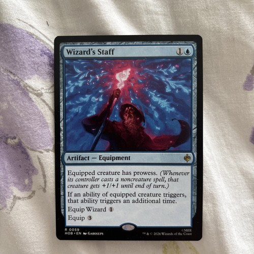 Wizard staff rare 0059 - wizard’s,