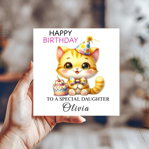 Personalised kitten cat - personalised,