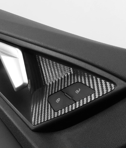 Carbon fibre door - carbon, card