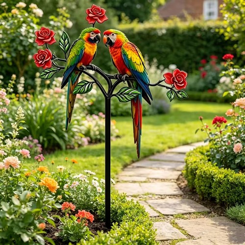 Macaw parrot tropical - macaw, bird