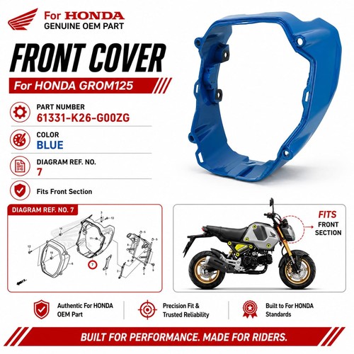Honda grom msx 125 - honda, blue
