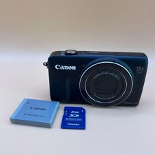 Canon PowerShot SX600 HS Compact Digital Camera Black Tested Wi-Fi Transfer