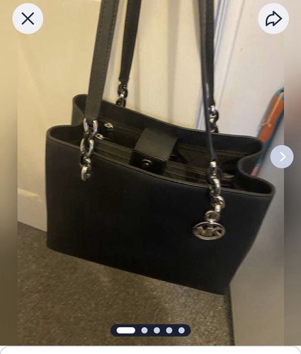 Michael kors black leather - michael,