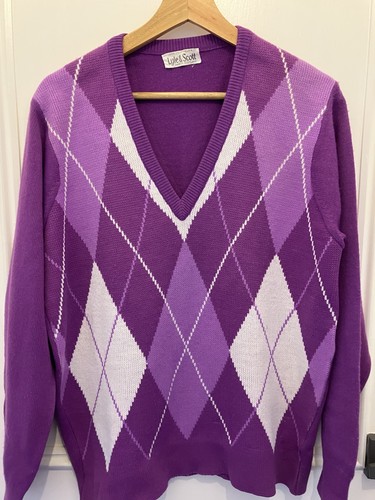 Lyle scott vintage v neck - lyle, &