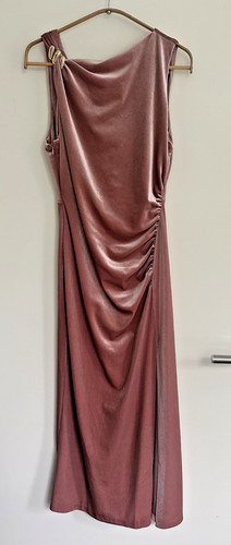 Zara velvet midi - velvet, dress-size