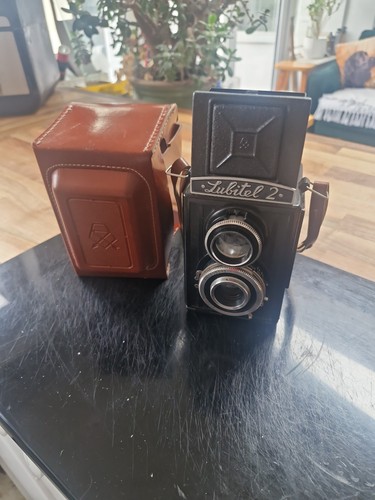 Vintagw lubitel camera and - camera,