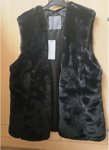 Papaya size black faux - size,