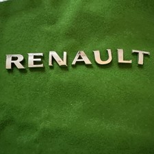 Renault Letter Car Badge Clio