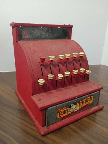 1950s tom thumb - metal, toy