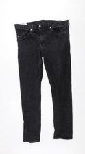 H&M Men's Black Slim Fit Denim