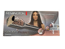 Smoothing Brush Remington Keratin Protect Straight 66W Grey Pink