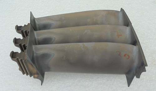 Vintage aircraft engine blades - engine,