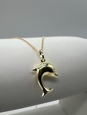 9ct Yellow Gold Dolphin