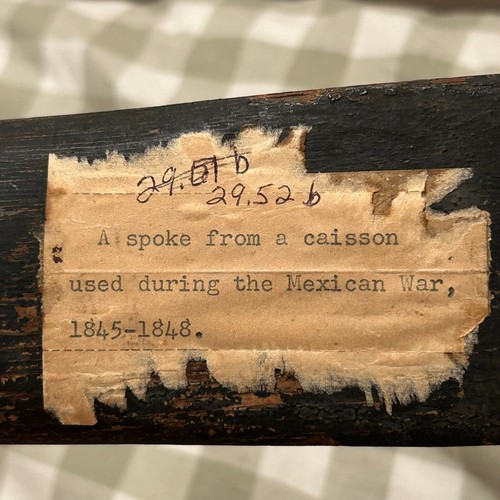 Mexican war caisson spoke - caisson,